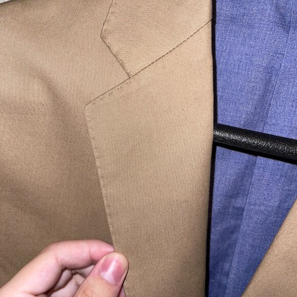 Beige J Crew summer Cotton blazer - Picture 6 of 9